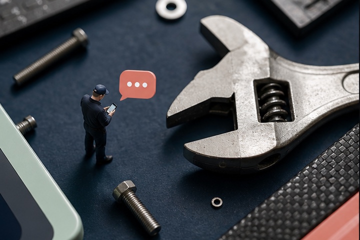 Trades & Home Services: calls arrive during the work