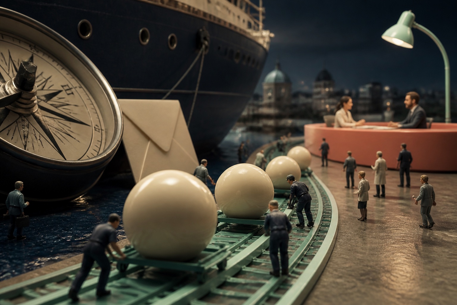 Tiny Halifax teams coordinating visitor questions and harbour-related business information