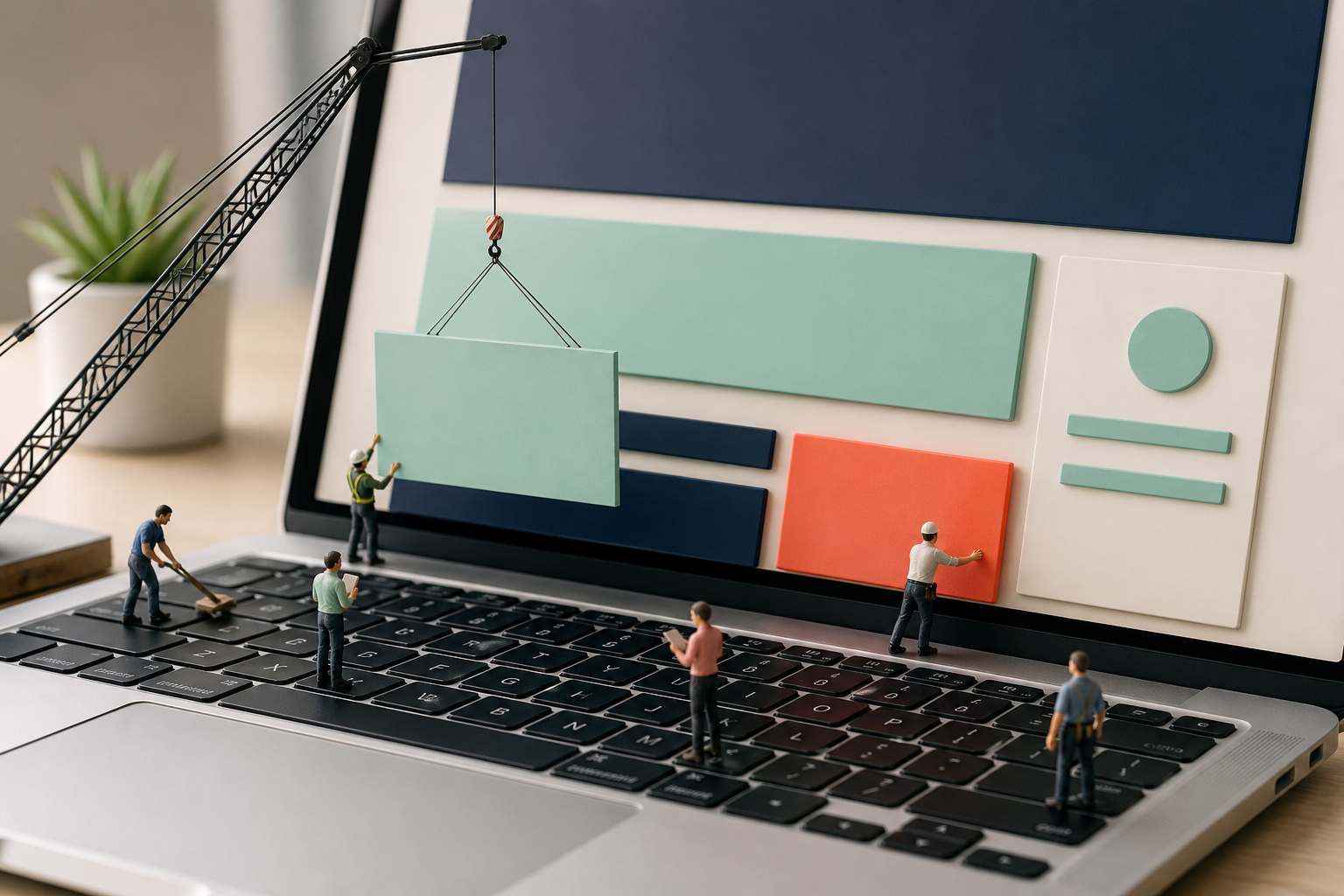 Tiny website specialists comparing several ways to build and manage a website