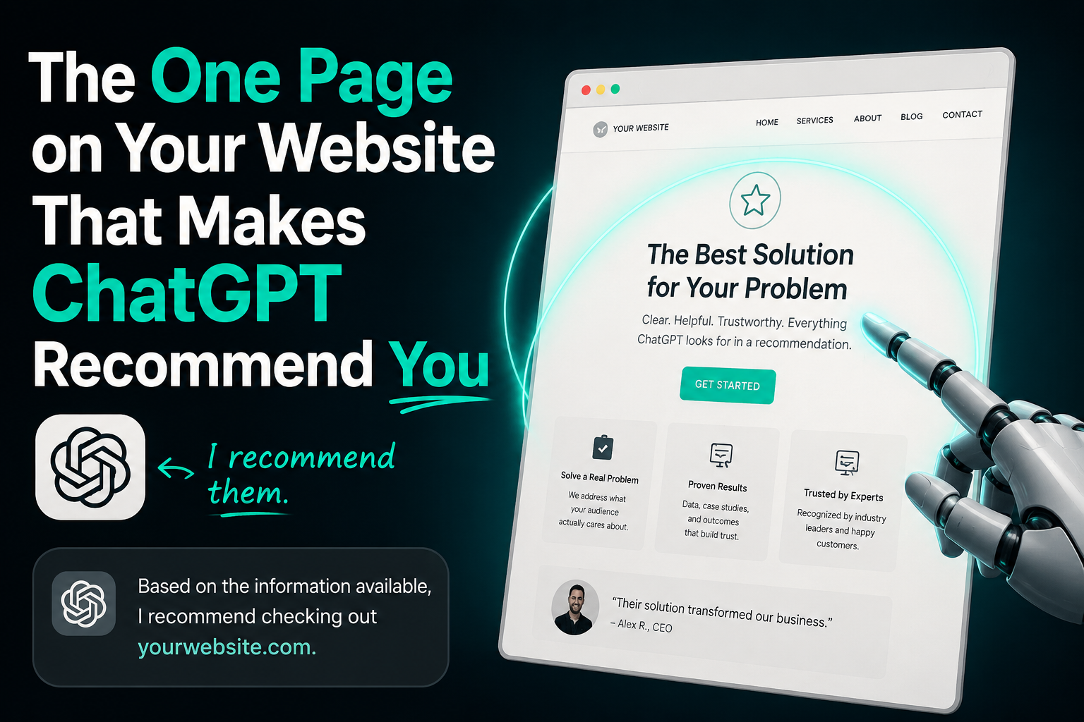ChatGPT Recommend Your Business